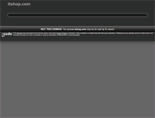 Tablet Screenshot of itshop.com